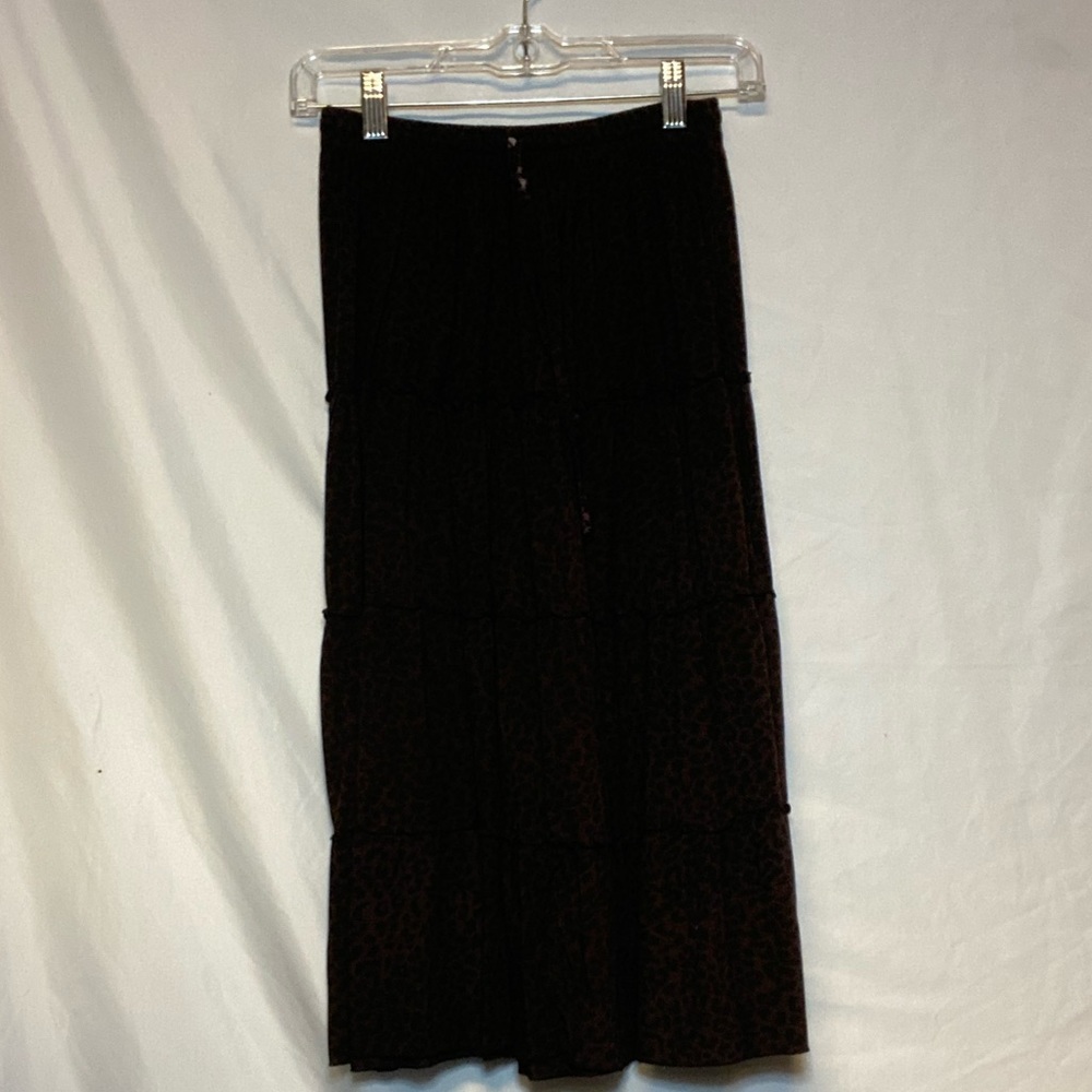 Cheetah maxi skirt